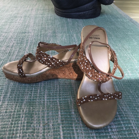 Stuart Weiztman Kids Palm Tan Espadrilles - Picture 3 of 6